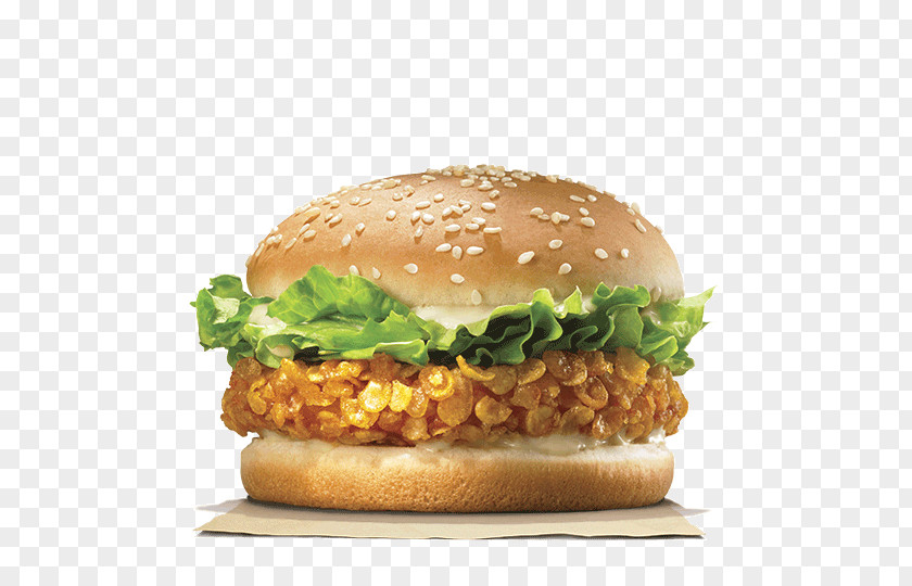 Crispy Chicken Hamburger Fast Food Whopper French Fries Veggie Burger PNG