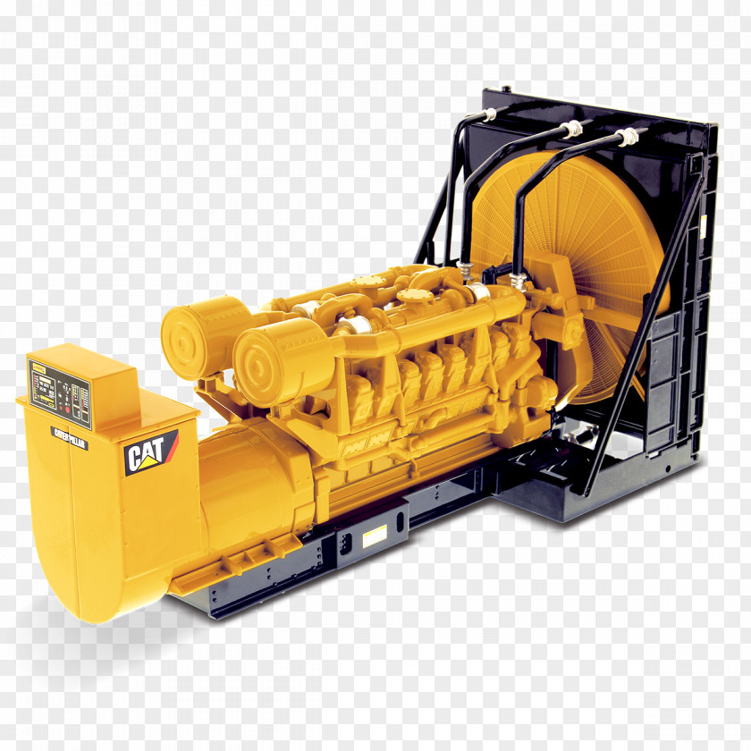 Engine Caterpillar Inc. Die-cast Toy Engine-generator Diesel Generator PNG