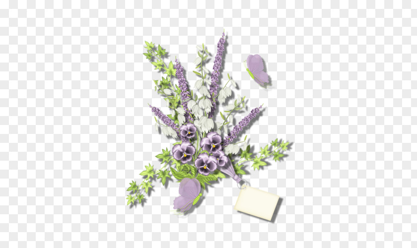 Lavender Blossom Floral Design Cut Flowers Business Cluster Flower Bouquet PNG
