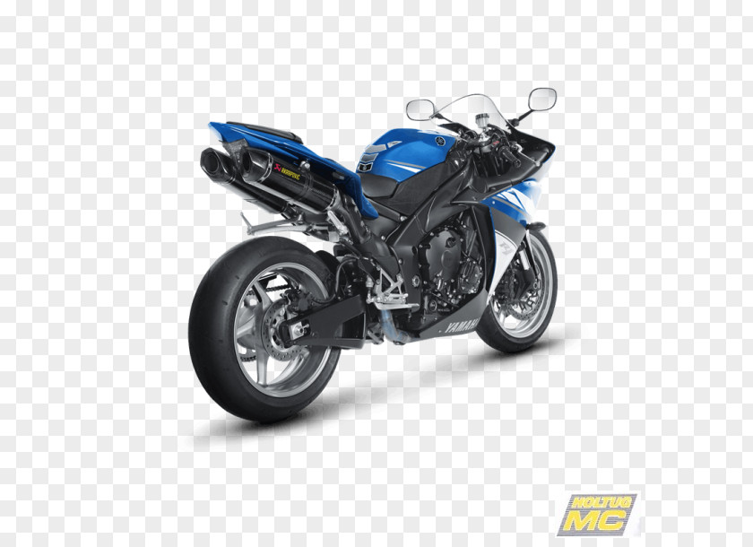 Motorcycle Yamaha YZF-R1 Exhaust System Motor Company Akrapovič PNG