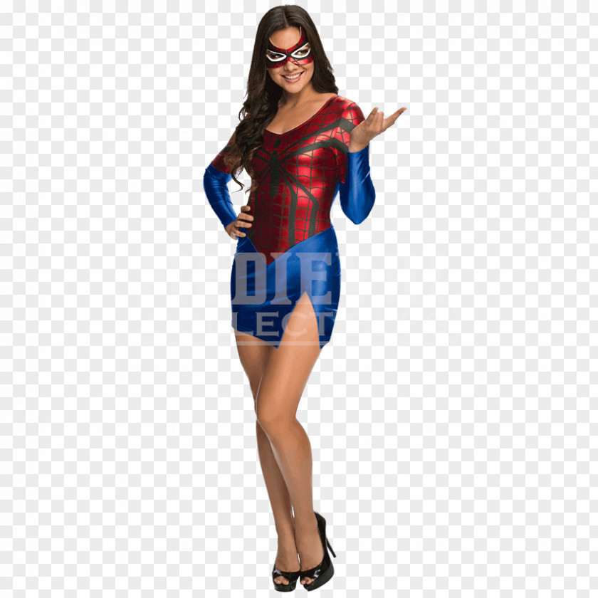 Spider-man Spider-Man Spider-Girl Female Costume Superhero PNG