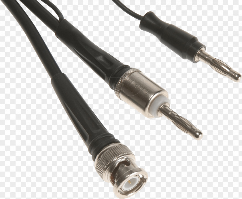Coaxial Cable Banana Connector Electrical BNC PNG