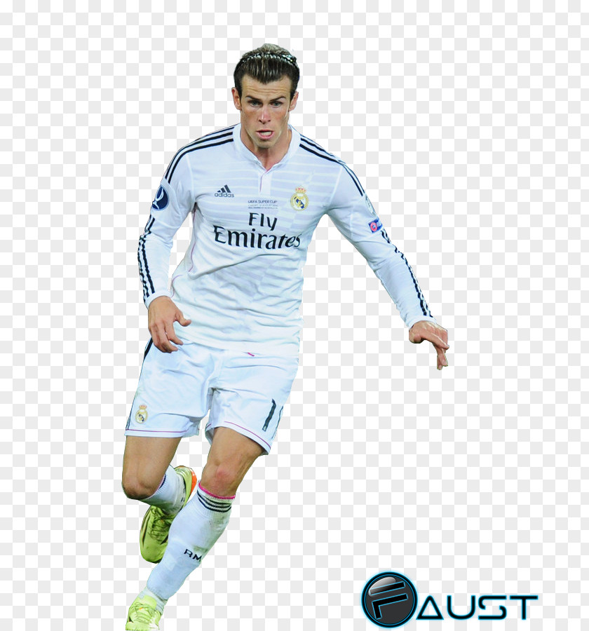 Football Gareth Bale 2013–14 UEFA Champions League Wales National Team Real Madrid C.F. Jersey PNG