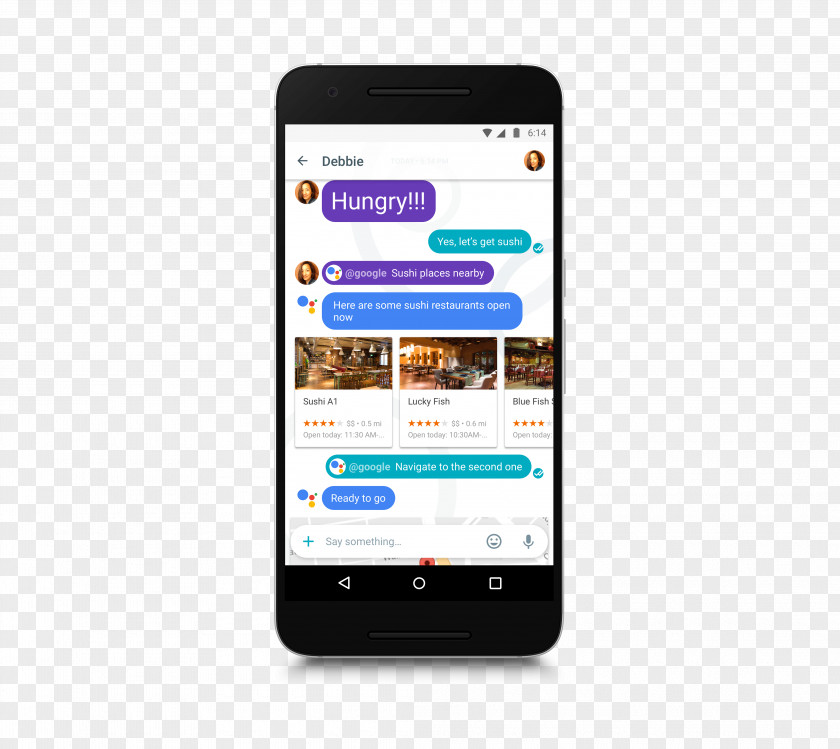 Google I/O Duo Allo Mobile Phones PNG