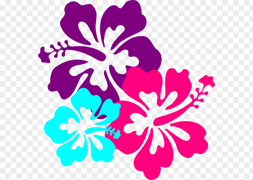 Hawaii Hawaiian Flower Clip Art PNG