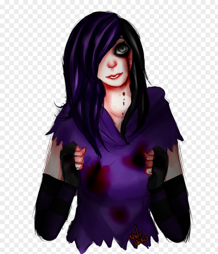 Jane The Killer Lilith Creepypasta Bloodroots Jeff Drawing PNG