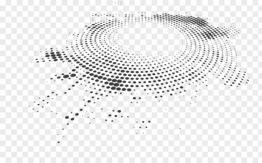 Pointing Halftone Graphic Design PNG