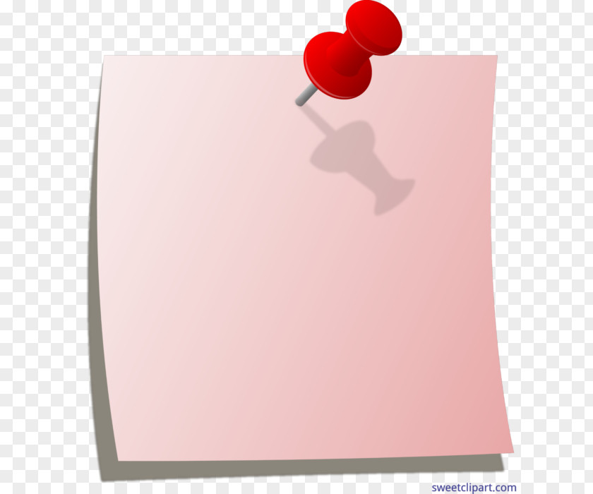 Post It Note Clip Art Post-it Paper Drawing Pin PNG