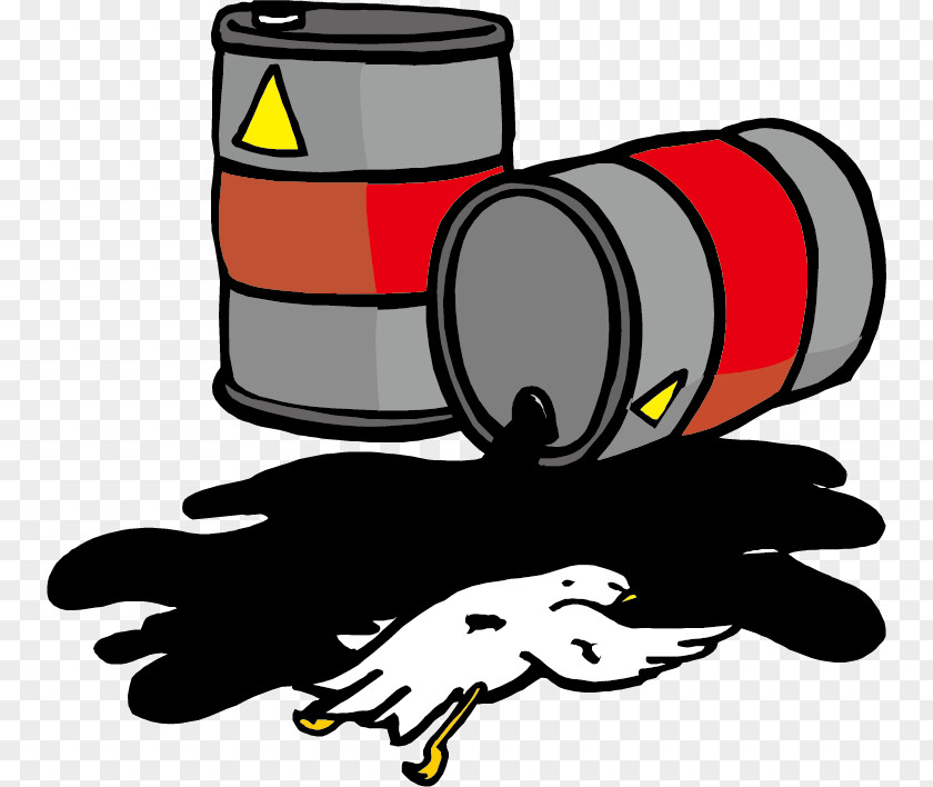 Vector Outflow Oil Drum Royalty-free Clip Art PNG