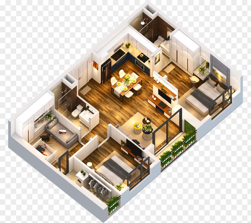 Apartment Chung Cư AnLand Complex Real Estate Lake PNG