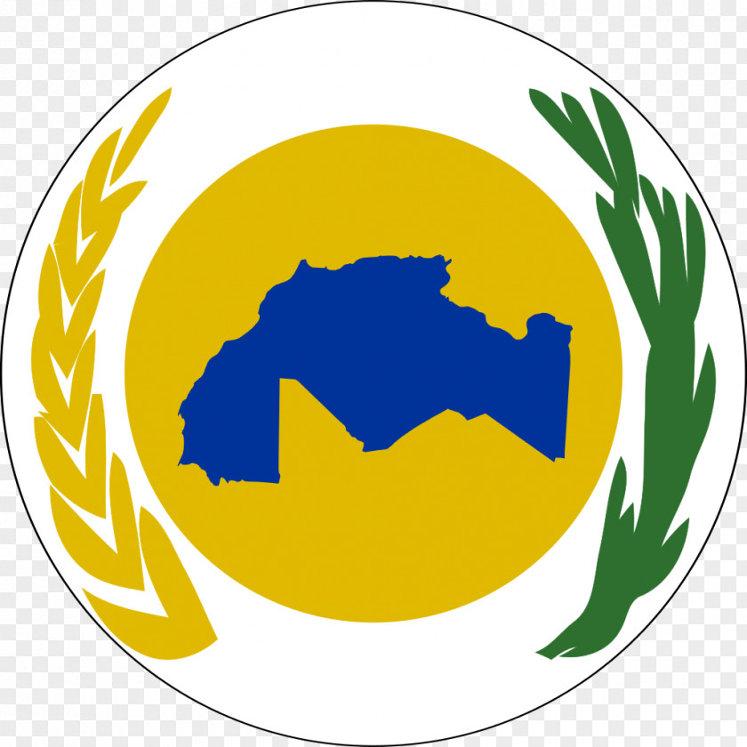 Flag Border Mauritania Tunisia Morocco Libya Arab Maghreb Union PNG