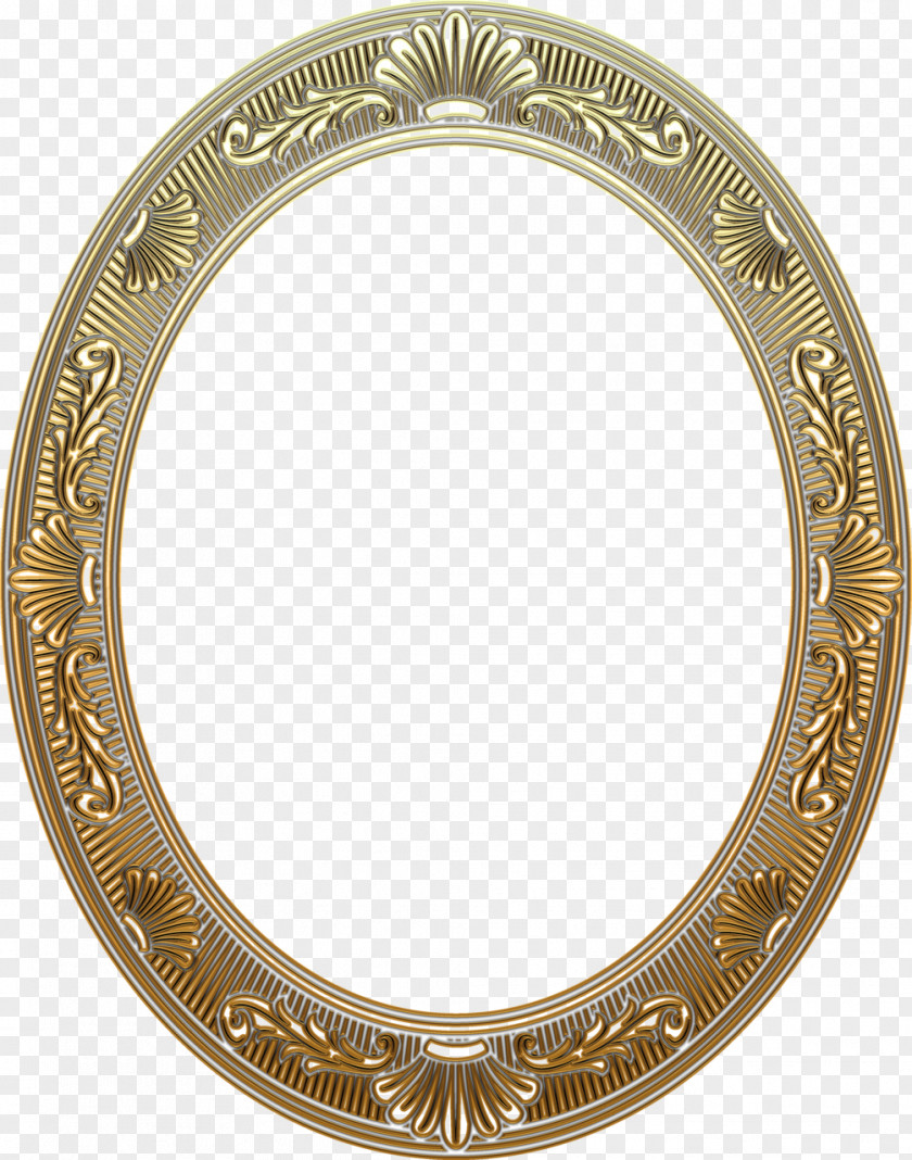 Gold Frame Portrait Picture Frames Painting PNG