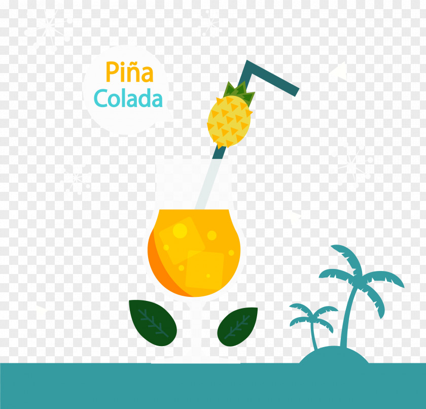Iced Pineapple Juice Pixf1a Colada Orange Cocktail PNG