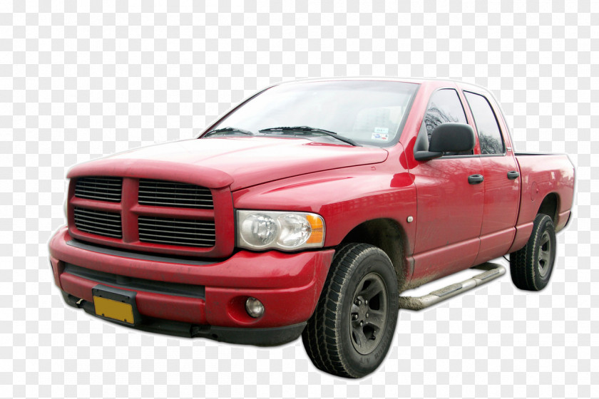 Red Truck Pickup Car Van Semi-trailer PNG