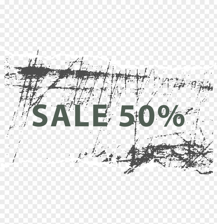 SALE Trend Vector Word Scratching Royalty-free PNG