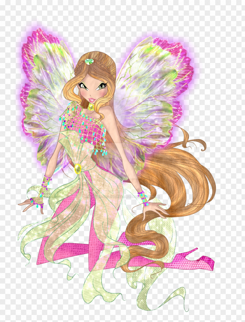 Fairy Flora Digital Art PNG