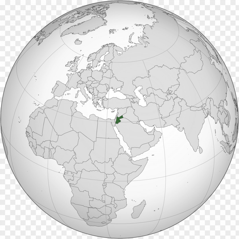 Globe Syria World War II Iraq PNG