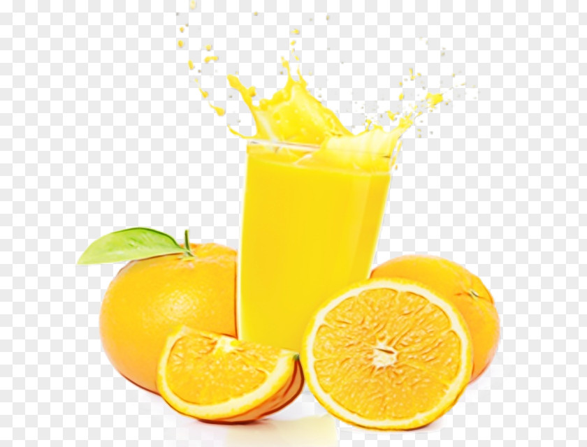 Ingredient Yellow Juice Orange Drink Soft PNG