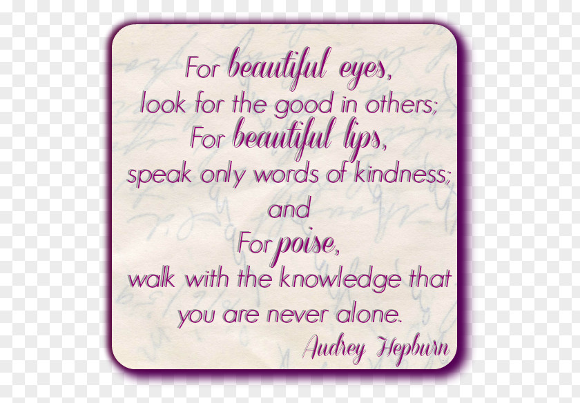 Audrey Hepburn Handwriting Line Font PNG