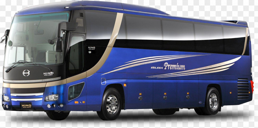 Commercial Vehicle Public Transport Bus Cartoon PNG