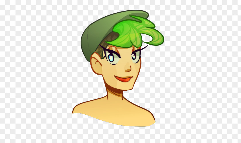 Hat Nose Green Clip Art PNG