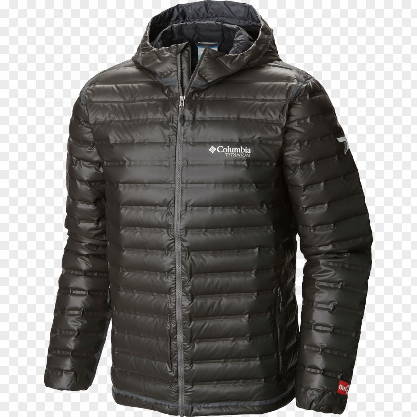 Jacket Columbia Sportswear Hoodie Down Feather PNG