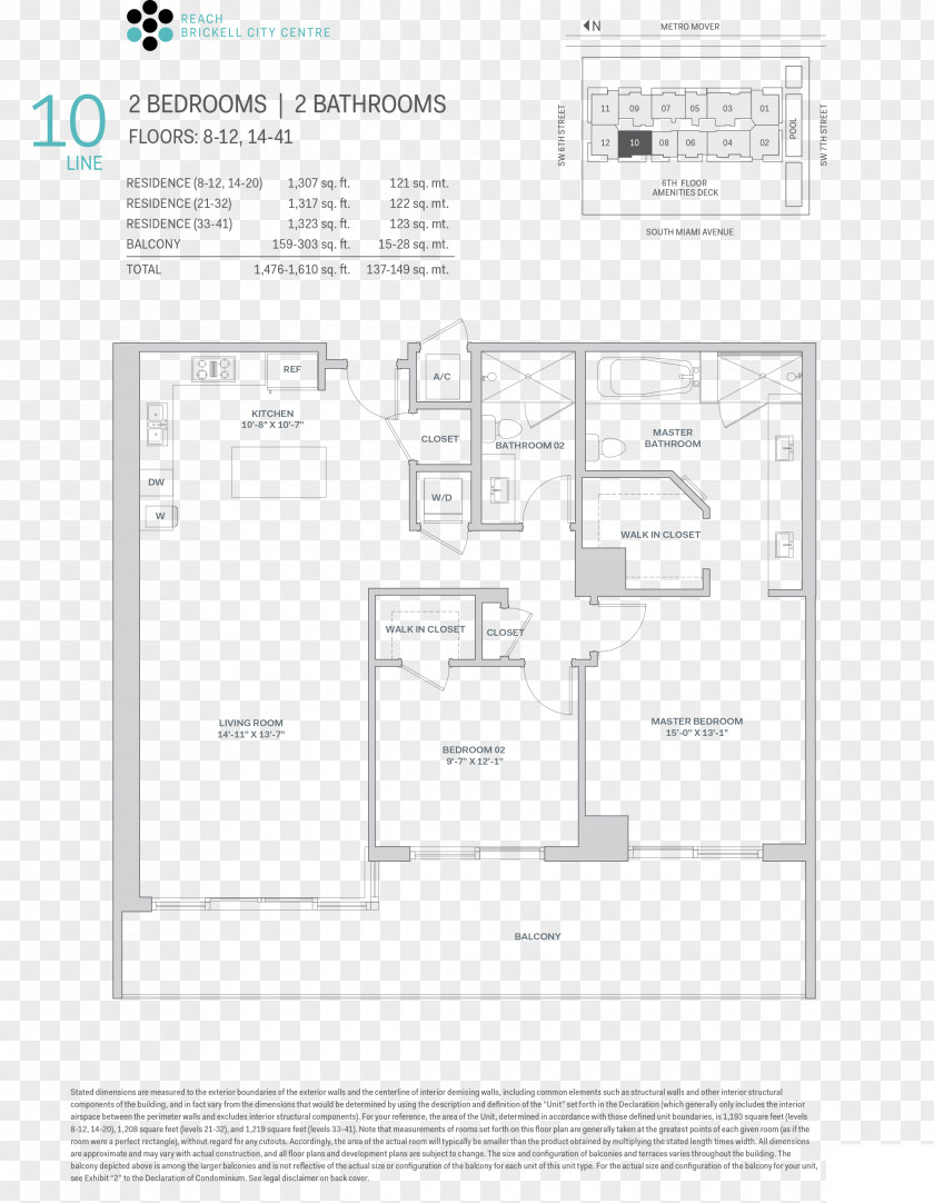 MIAMI CITY Brickell City Centre Condominium Floor Plan Property PNG