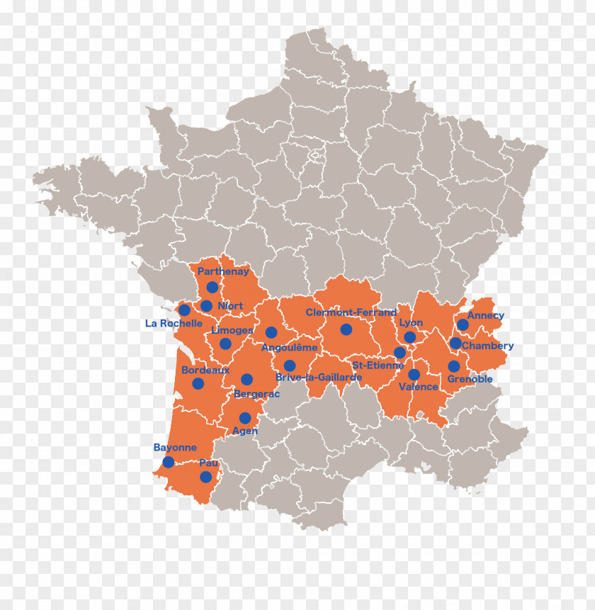 France Map Royalty-free PNG