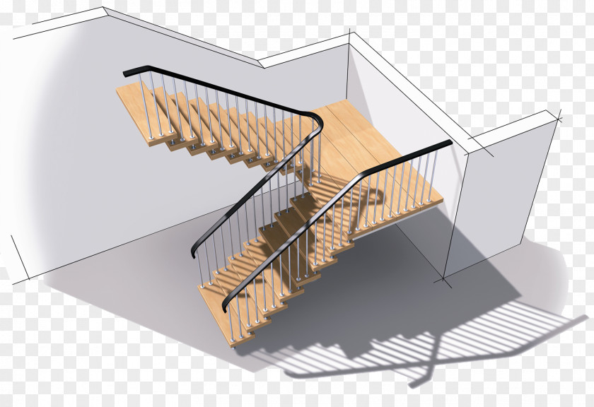 Interior Stairs Wall Stock Illustration PNG