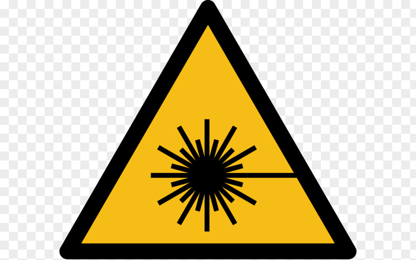 Light Laser Safety Hazard Symbol PNG