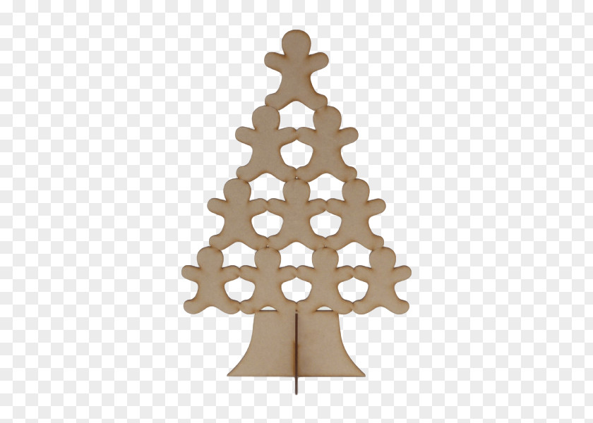 Man Stand Christmas Tree Gingerbread House PNG