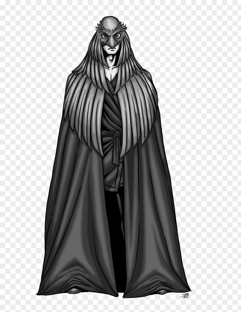 Robe Cloak Costume Design Character Fiction PNG