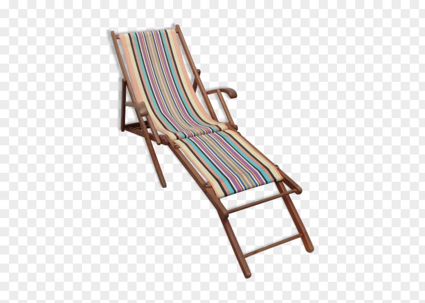 Trendy Chaise Longue Deckchair Wood Garden Furniture PNG