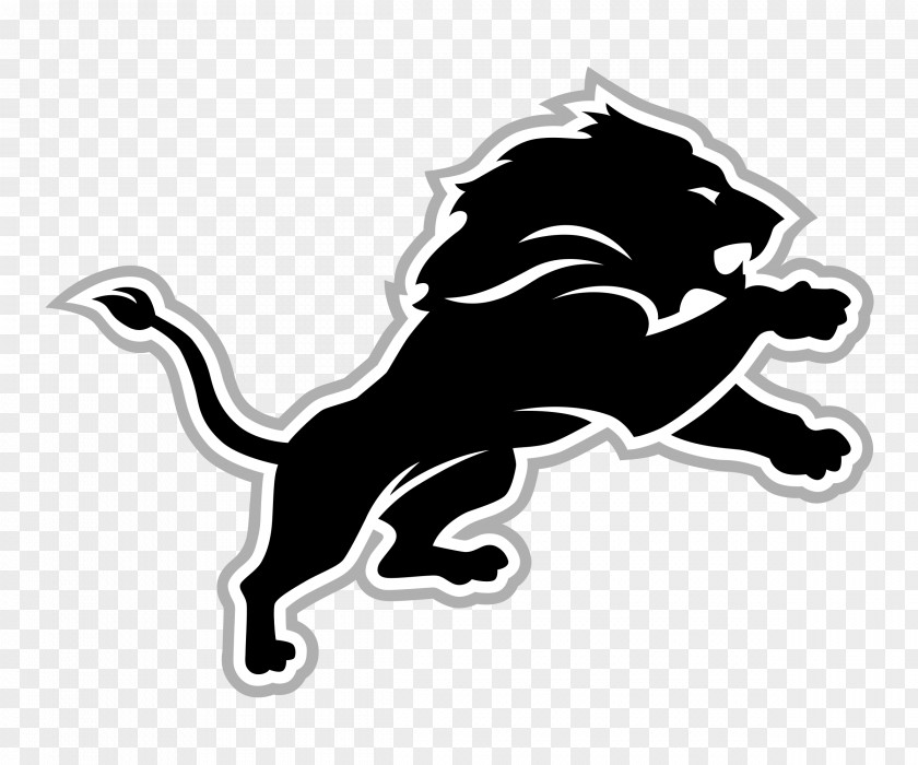 Black And White Detroit Lions NFL Minnesota Vikings Green Bay Packers Tigers PNG
