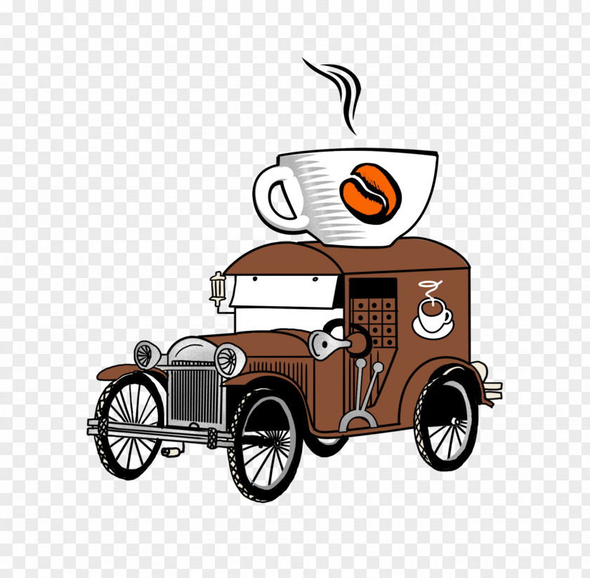 Coffee Time Cup Tea Cafe Car PNG