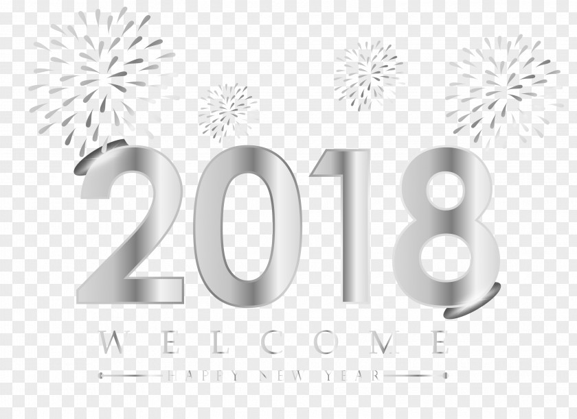 2018 New Year Decorations Years Day Fireworks PNG