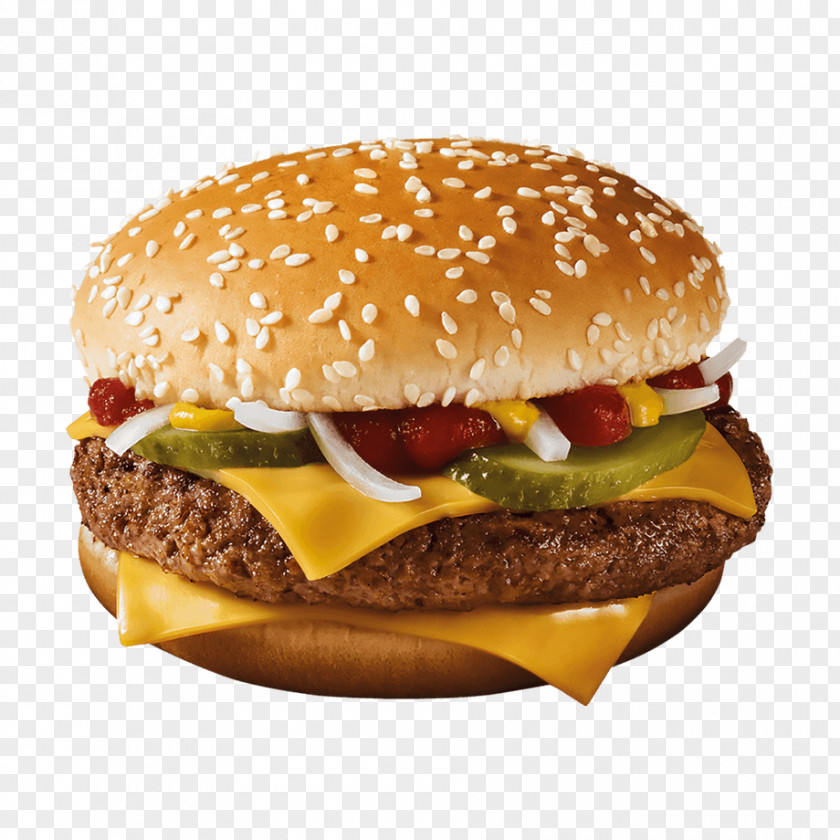 Burger And Sandwich McDonald's Quarter Pounder Hamburger Fast Food KFC Junk PNG