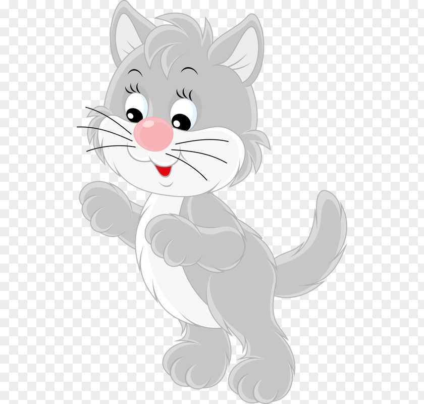 Cartoon Kitten Cat PNG