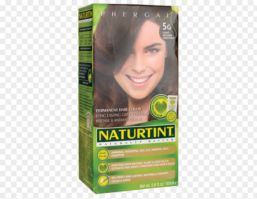 Chestnut Hair Color Coloring Human Naturtint Permanent Ammonia Free Colour 150ml PNG