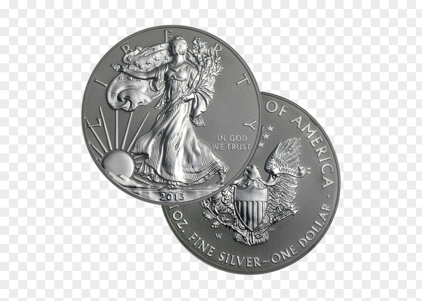 Coin American Silver Eagle APMEX PNG