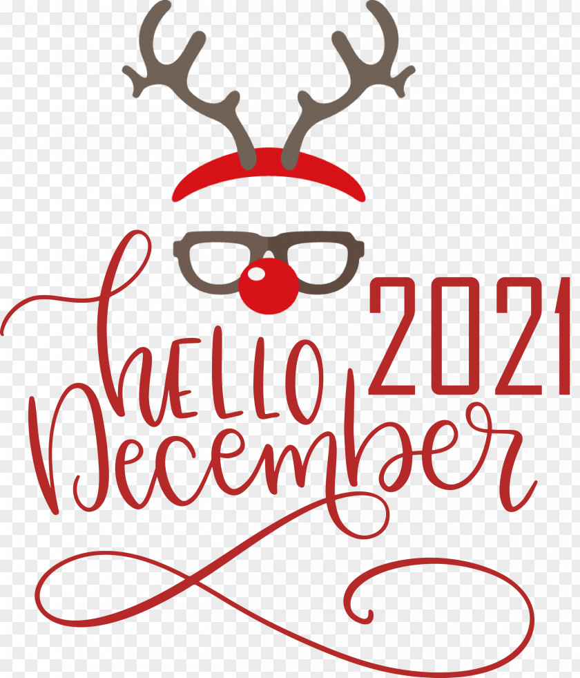 Hello December December Winter PNG