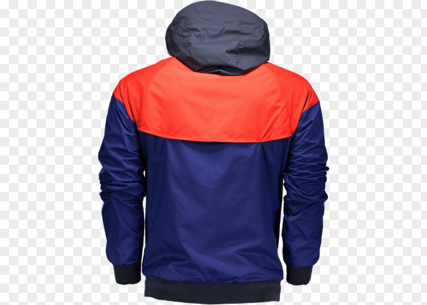 Navy Wind Hoodie T-shirt Electric Blue Outerwear PNG