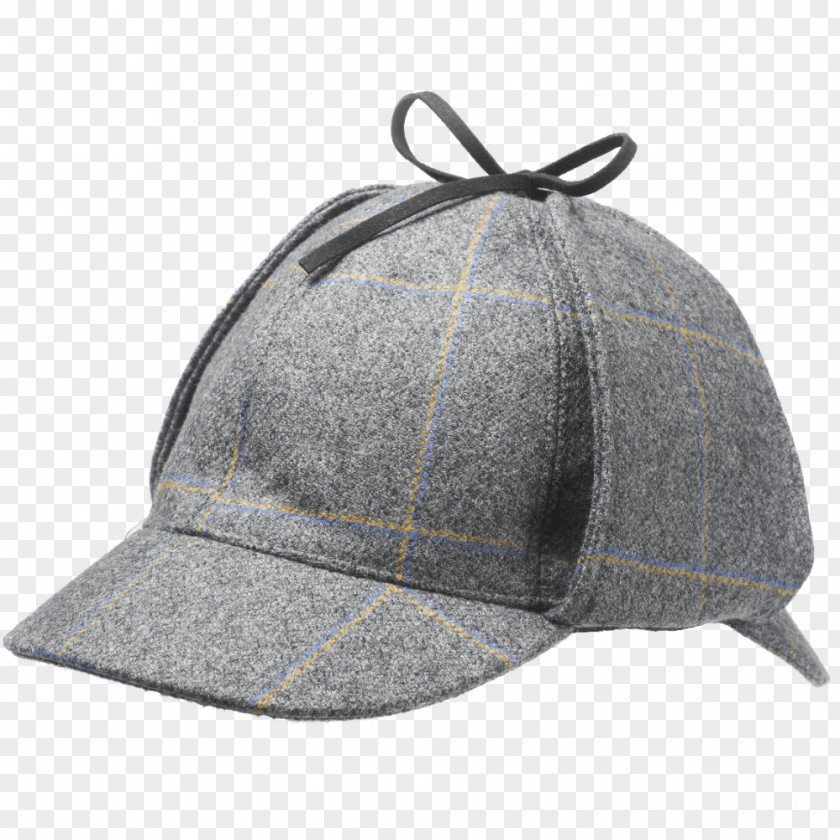 Sherlock Holmes Deerstalker Hat Cap Tweed PNG