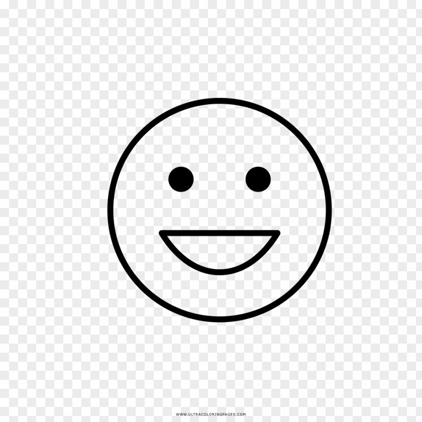 Smiley Line Art Happiness Font PNG