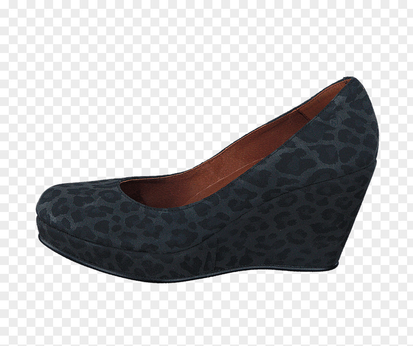 Askim Suede Shoe Walking Pump Black M PNG