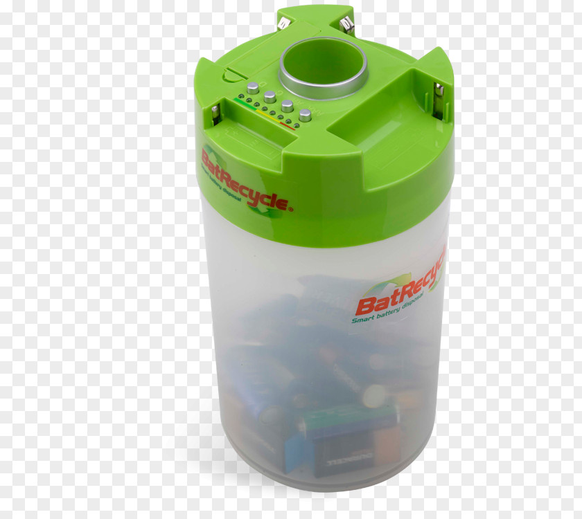 Battery Charger Recycling Plastic Bin PNG