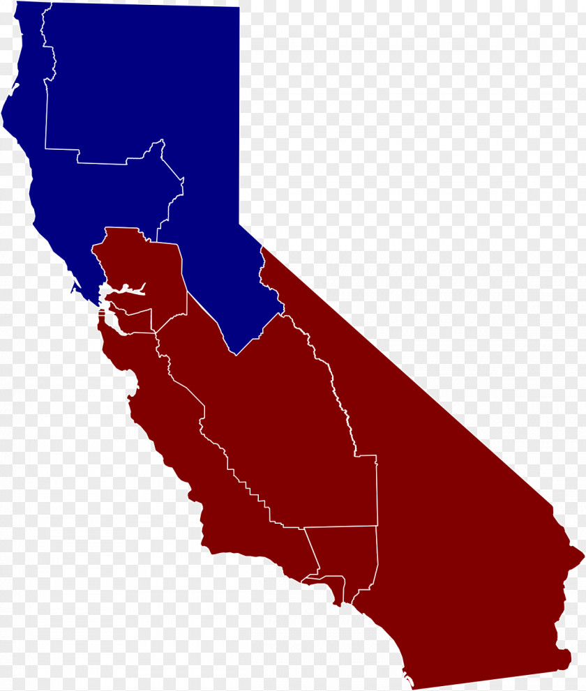 California Gubernatorial Election, 1966 United States Presidential Election In California, 2016 1962 Recall PNG