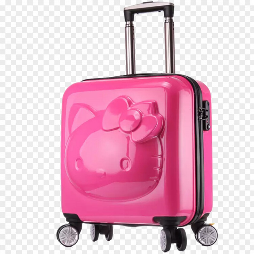 Pink Bags Hand Luggage Bag Suitcase PNG