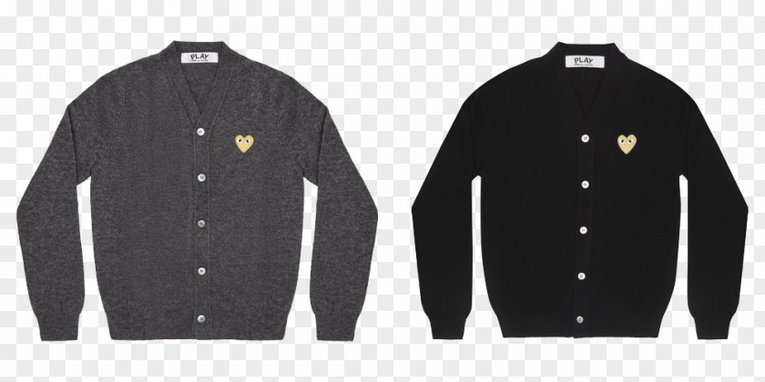 T-shirt Dover Street Market Comme Des Garçons Cardigan Sweater PNG