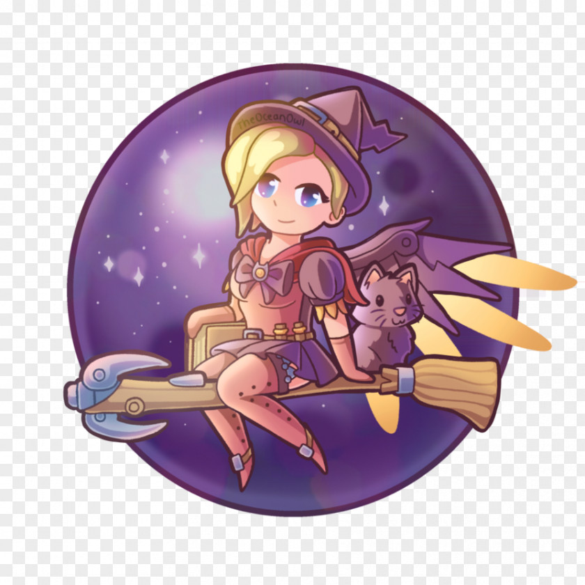 Witch Mercy Drawing Cartoon PNG